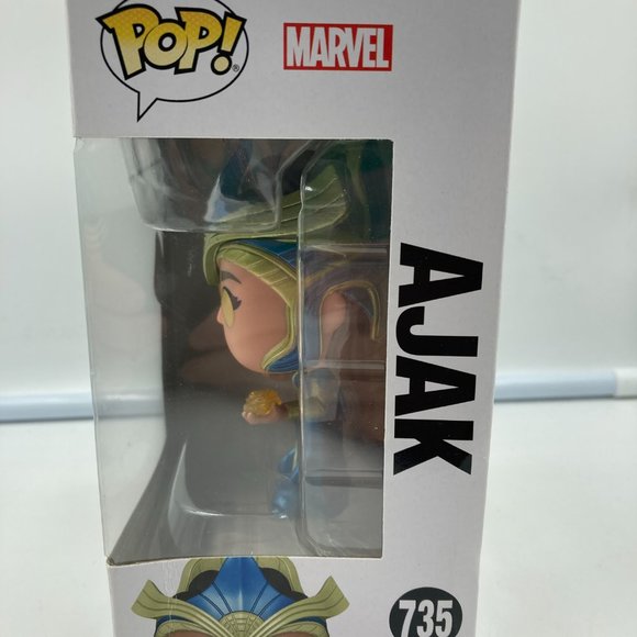 Funko Pop! Marvel Eternals #735 AJAK Bobble-Head Vinyl Figure - Picture 6 of 8